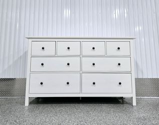 White Dresser 8-Drawers