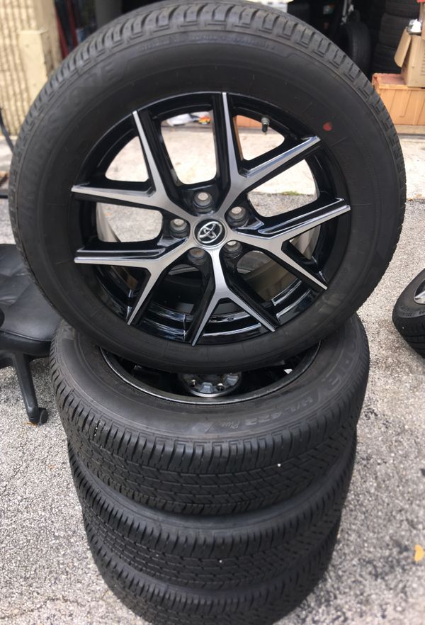 Toyota Rav4 2017 Rims With Brand New Bridgestone Tires For In Toyota Rav4 2017 Rims With Brand New Bridgestone Tires