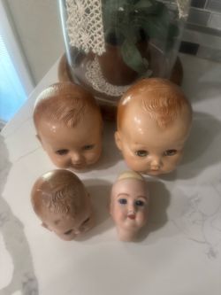 Vintage Doll Heads
