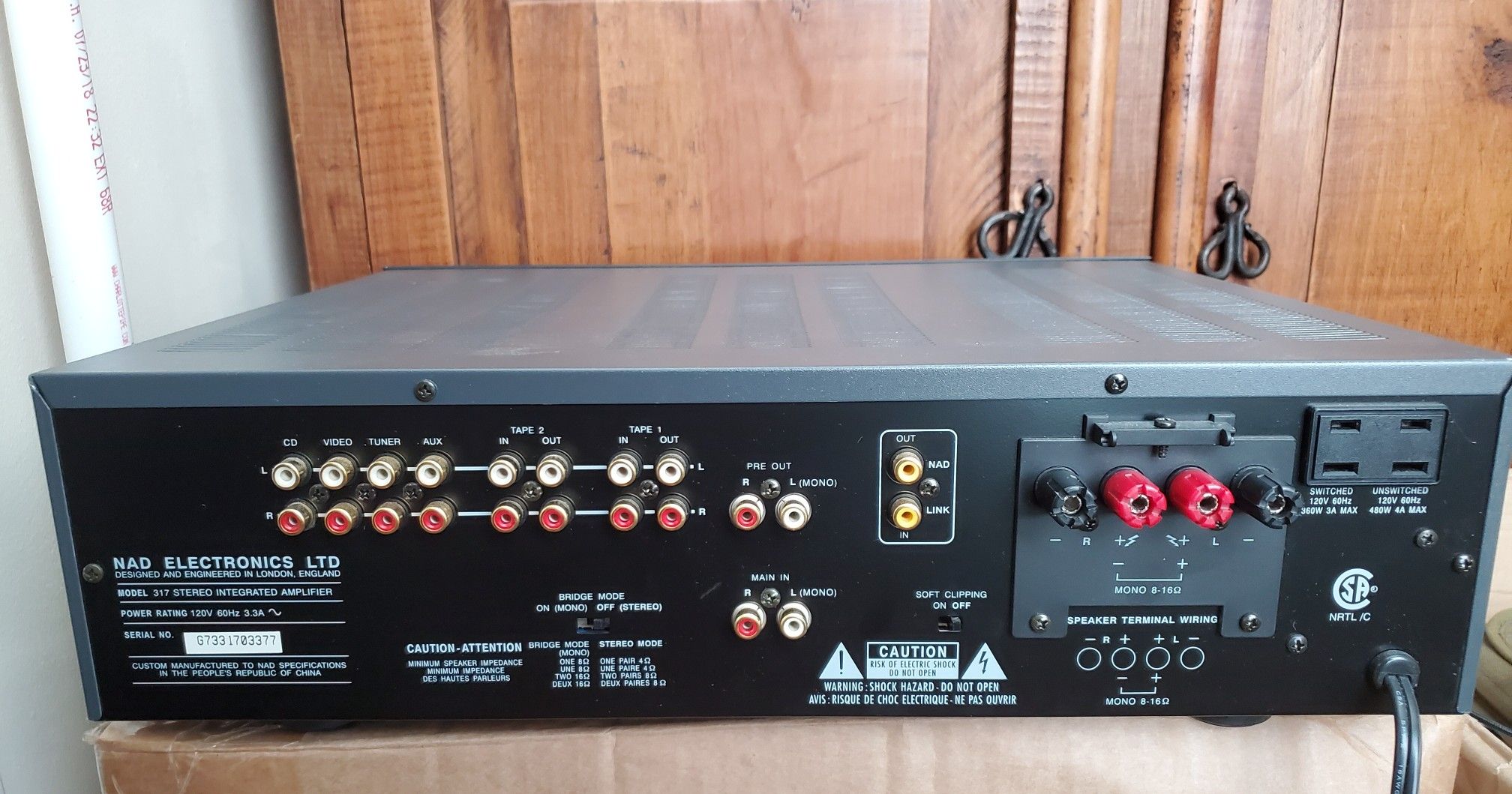 Nad 317 Solid State Intergrated Amplifier