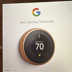 Google Nest Learning Thermostat