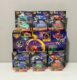 NEW DISNEYee PIXAR LIGHT UP CARS COLLECTIONS FOR SALE. TOTAL OF 6 CARS!!!