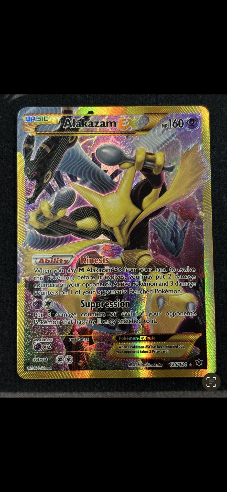 Alakazam Pokemon Card