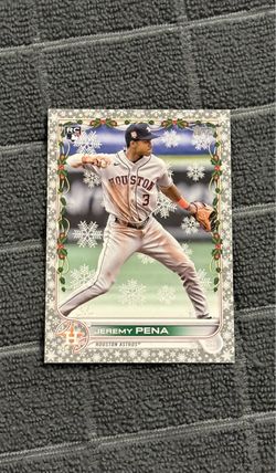 Houston Astros Jeremy Pena Rookie Card