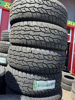 ‼️🚨vendo Set De Llantas Lt 285 70 17 Royal Black Allterain