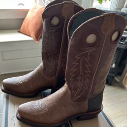 Tecovas Men Cowboy Boots The Parker Briar Bullhide Brown - 8  EE Wide