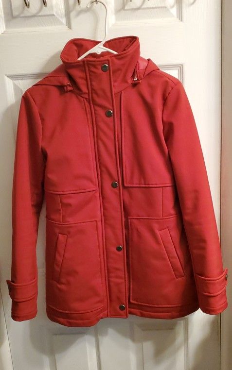 Kenneth Cole Red Winter Jacket Size Small