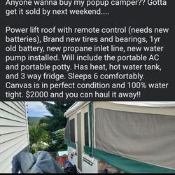 2011 STARCRAFT POP UP CAMPER