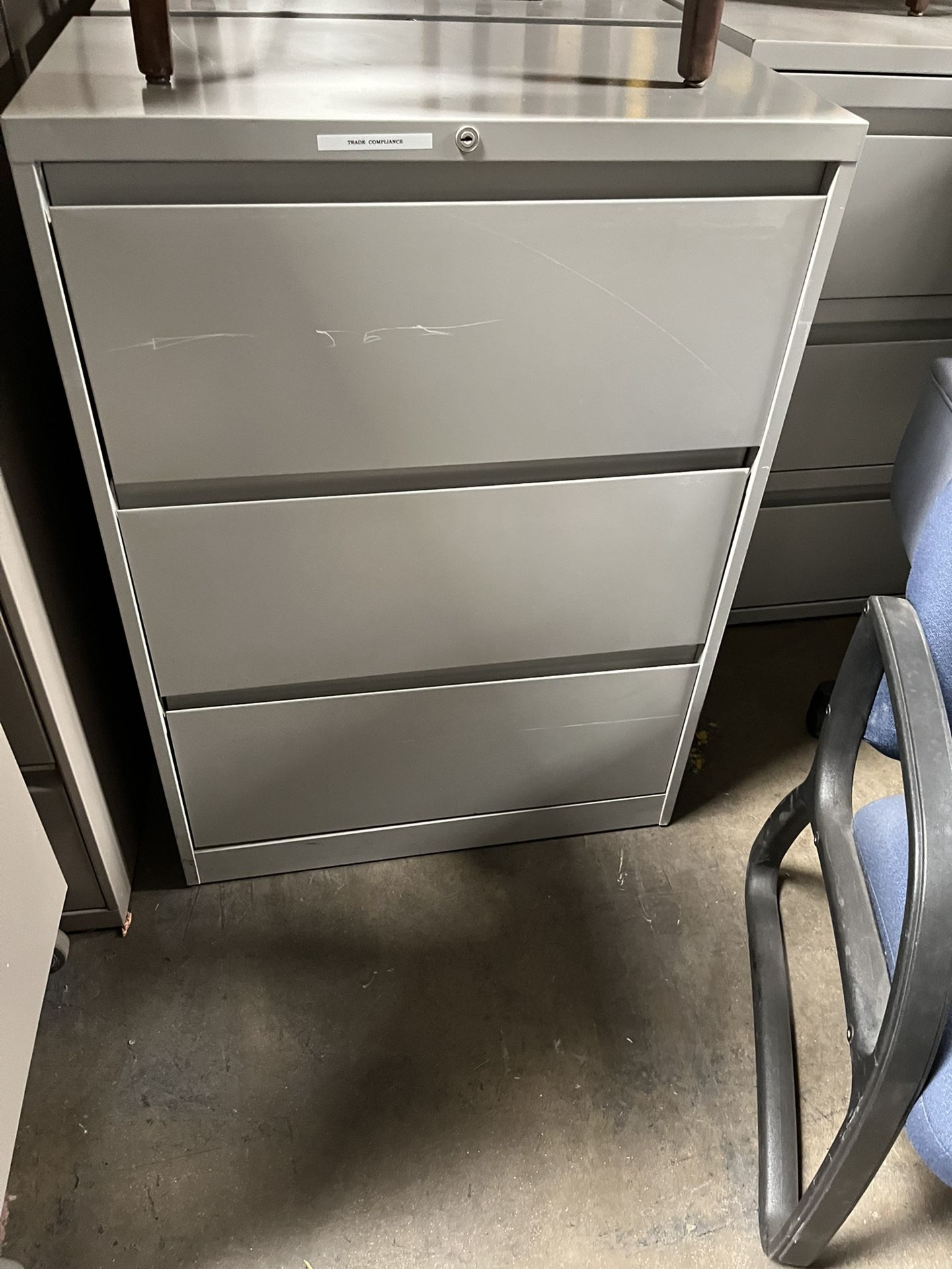 3 Drawers Lateral Filing Cabinet