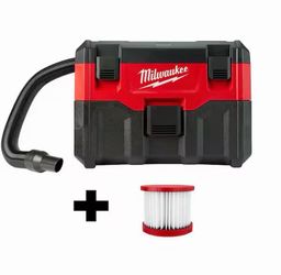 Milwaukee M18 Wet/Dry Vacuum with Filter