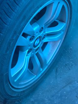 2006 Bmw x3 rims and tires
