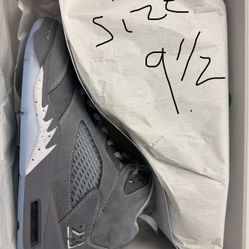 Jordan 5 Wolf Grey #9