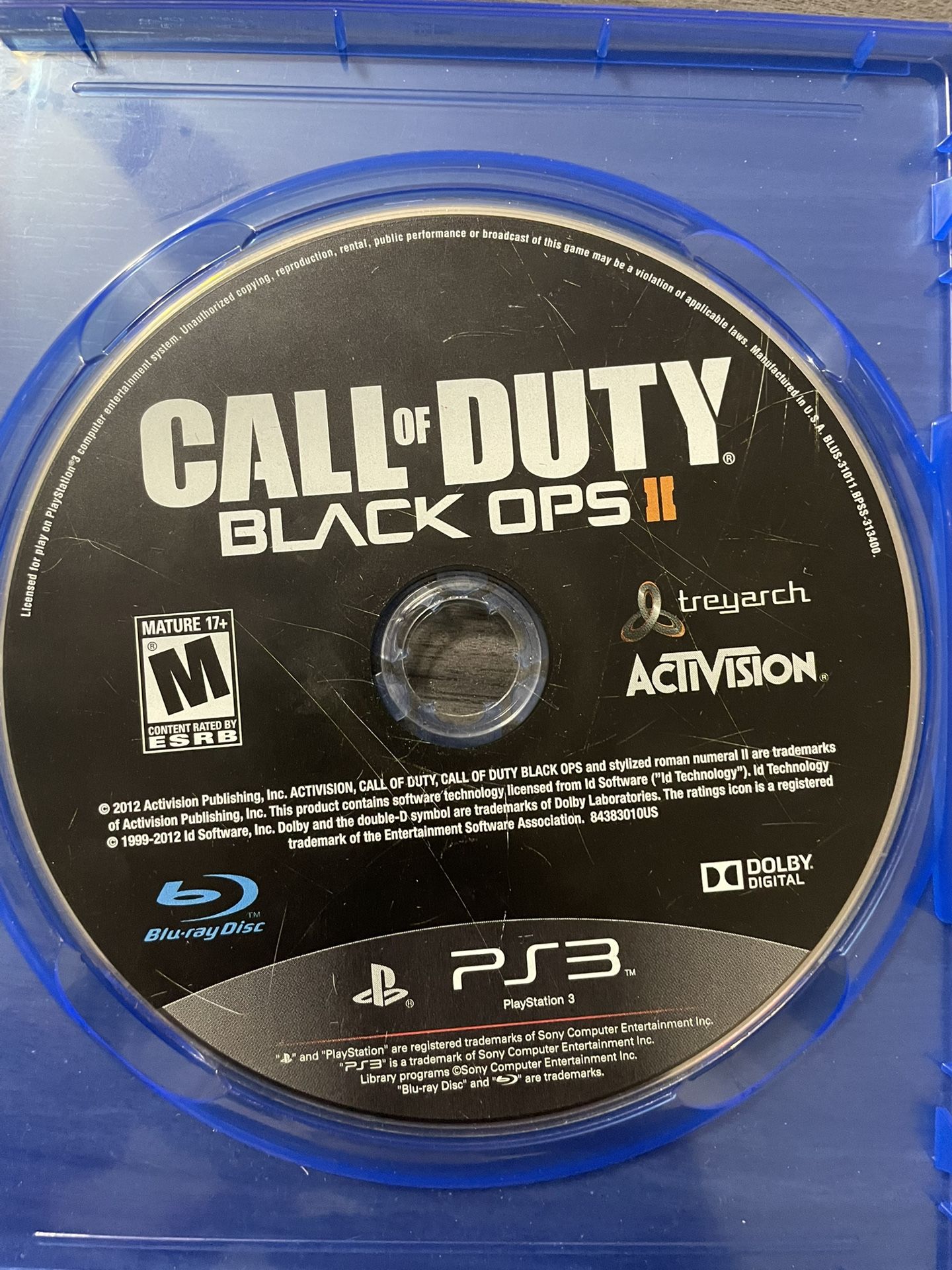 Call Of Duty Black OPS (PS3) Game