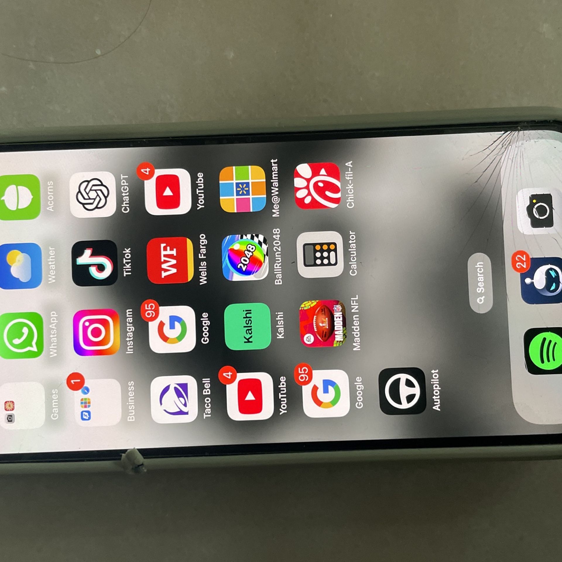 iPhone with TikTok Downloaded