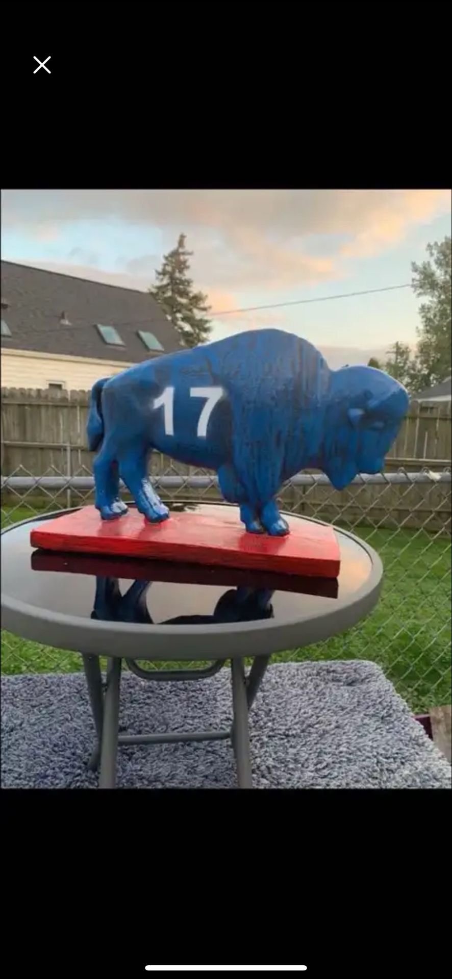 The Josh Allen Buffalo Statue