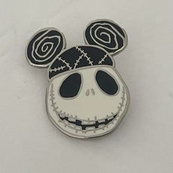 Disney Parks Jack Skellington Trading Pin Mickey Ears Nightmare Before Christmas