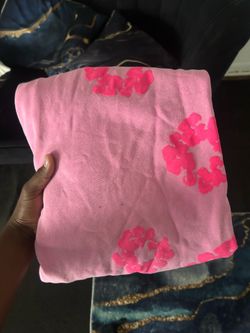 pink on pink denim tears