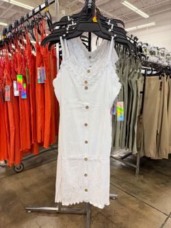 Derek Heart Dresses 
Available in 4 Different colors 
Sizes Large, Medium and Small