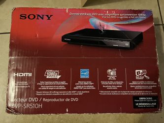 Sony DVD Upscaling Player DVP-SR510H