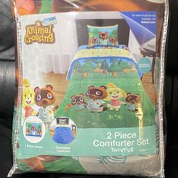 Animal Crossing 2 Piece comforter