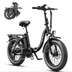 Heybike Ranger 2.0 Foldable Electric Bike for Adults, Peak 1400W Peak Motor Ebike, 45KM/H Max Speed [20"*4 Fat Tire All-Terrain] 600Wh Removable Batte