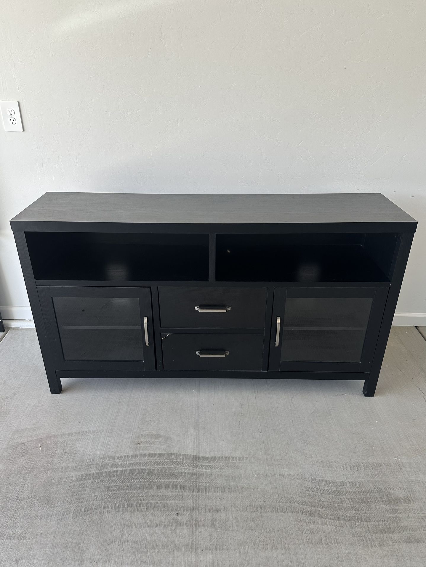 2 Door/2 Shelf Media Stand