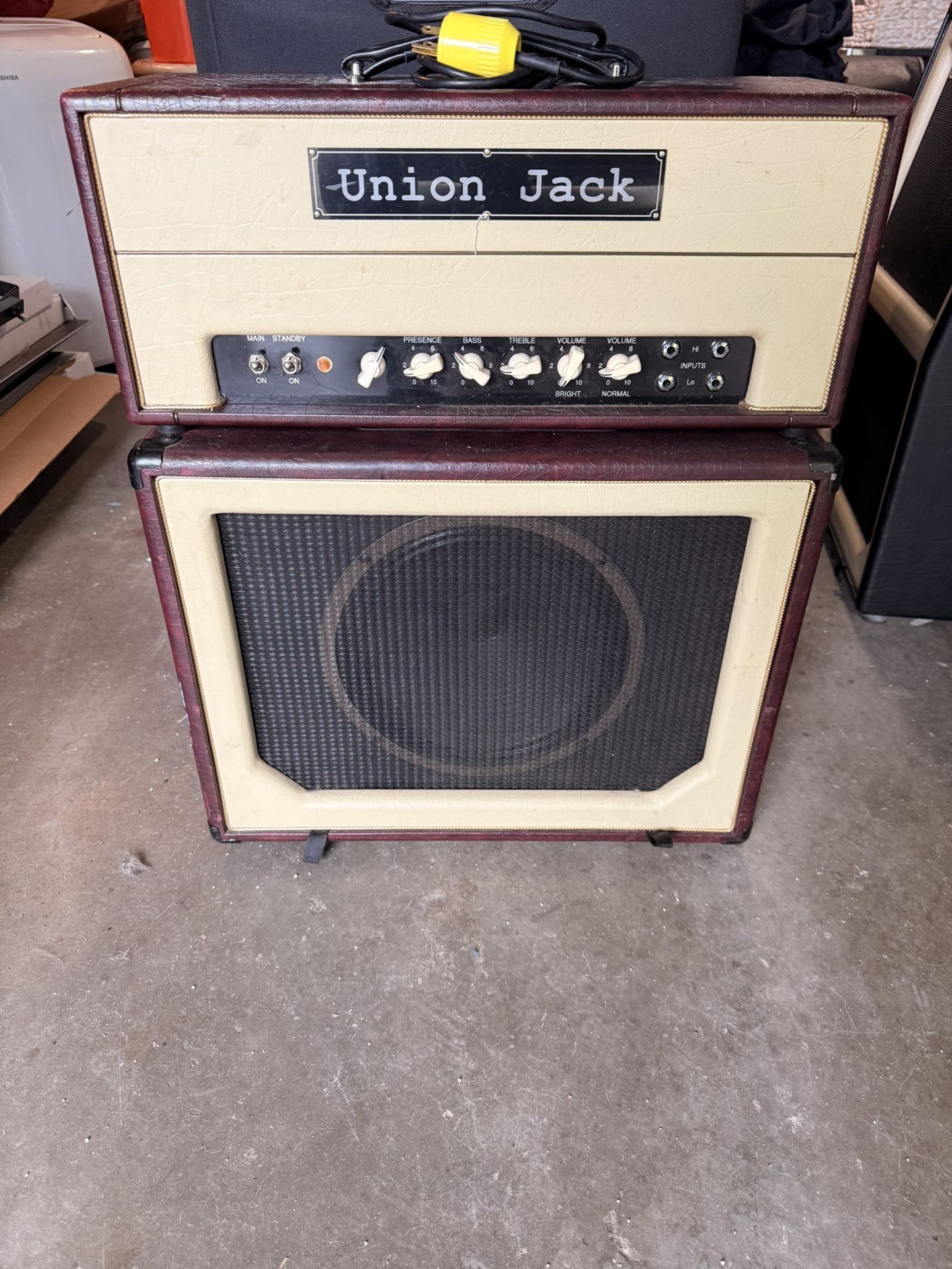 Union Jack Bandmaster Hand Wired Point To Point Clone