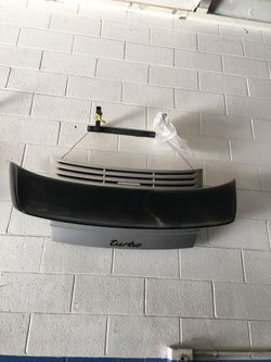 Porsche 911 or 996 turbo rear lid sport car