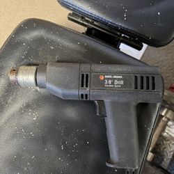 black&decker 3/8 Drill variable speed
