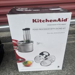 Food Processor with Commercial Style Dicing Kit