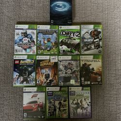 12 Used Xbox 360 Games