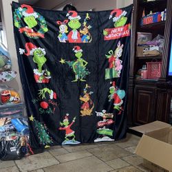 Grinch Blanket 