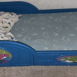 toddler bed with mattress
