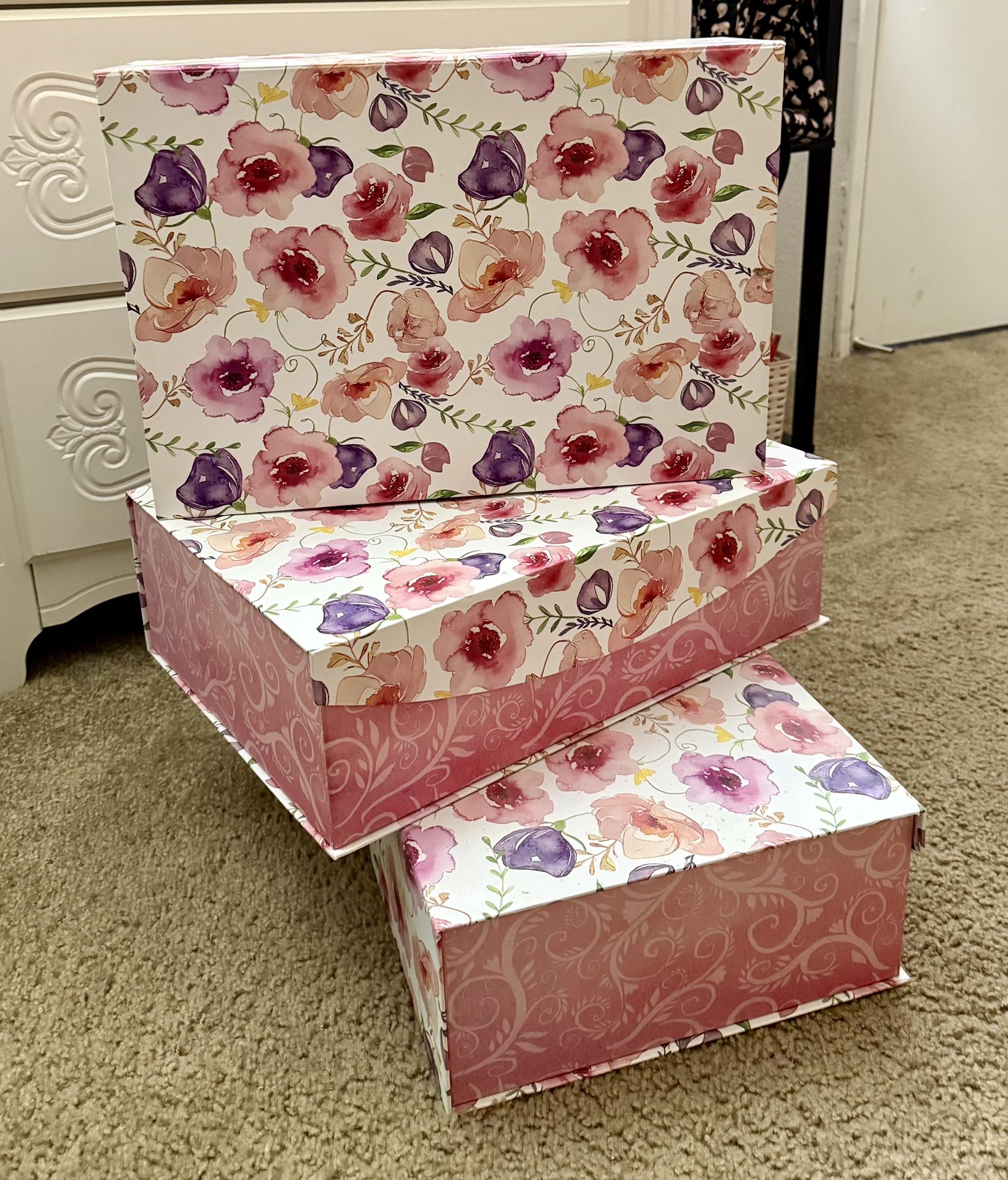 Storage Or Gift Boxes