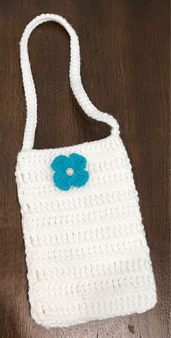 Hand made crochet bags Multiple options   $12 each