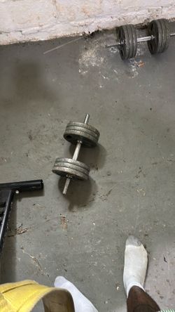 160 lbs adjustable dumbbells