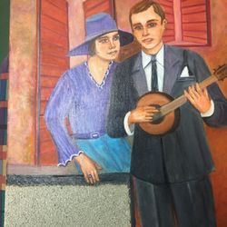 Oil Painting “ The love”