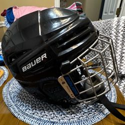 Bauer Hockey Helmet with Cage Small