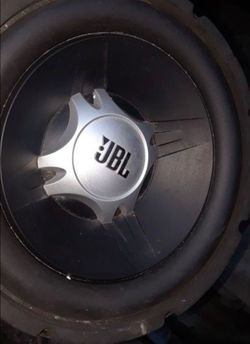 JBL Car Subwoofer & Kenwood amp