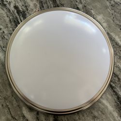 12 inch LED flush mount ceiling light fixture. Commercial Electric. 4 available.