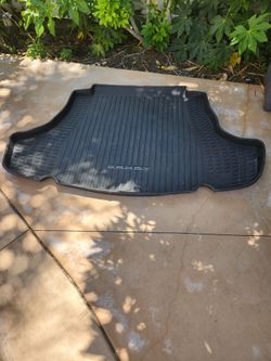 Toyota Camry genuine all weather  trunk mat.