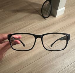 Black Rectangle Eyeglass Frames