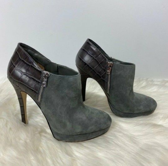 Michael Kors Grey High Heel Booties