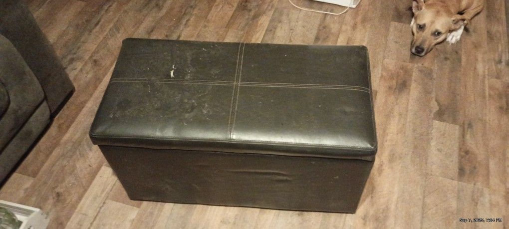 Black Ottoman