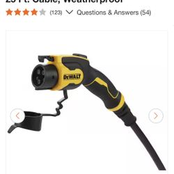 Dewalt 16A Level 1 EV Charger 