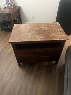 Brown Desk/ dresser
