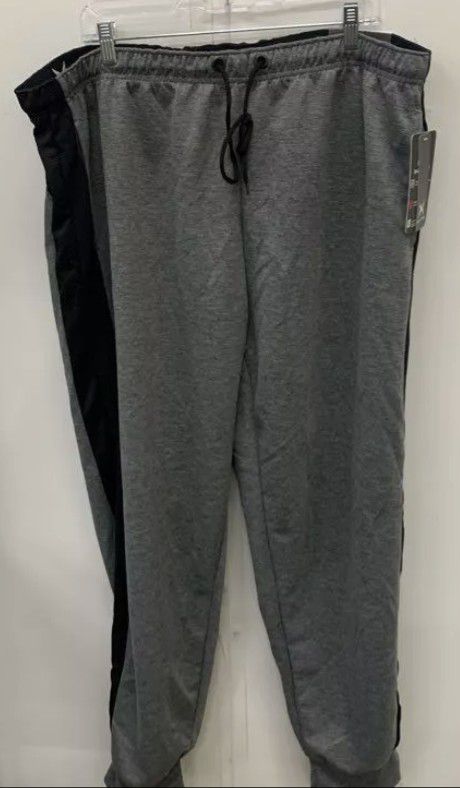 NWT Game Time Men's Gray Black Joggers Size 2XL MSRP $40