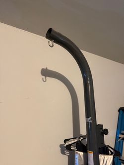 Boxing stand with heavy bag