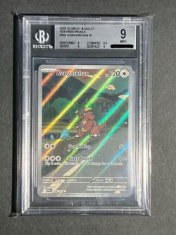 2025 Pokemon Scarlet & Violet Destined Rivals Kangaskhan IR #204 BGS 9
