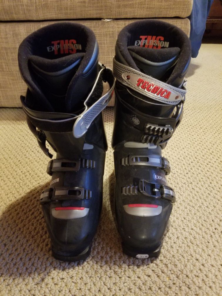 Men's Technica Ski Boots Size 8.5/ 42 EUR Very good used condition